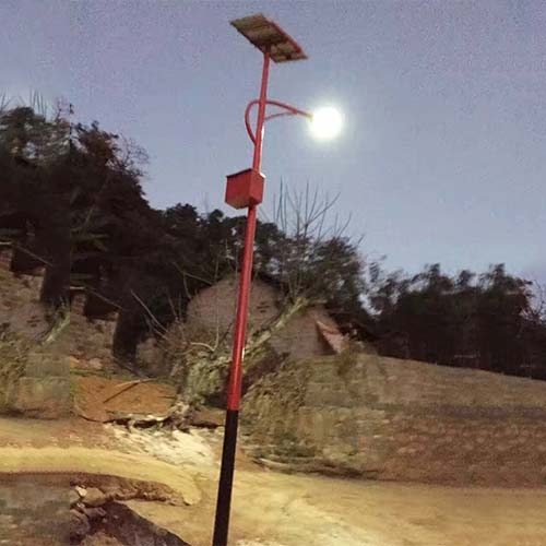 村落民族特色太陽能路燈