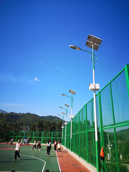 昆明校園常規太陽能路燈